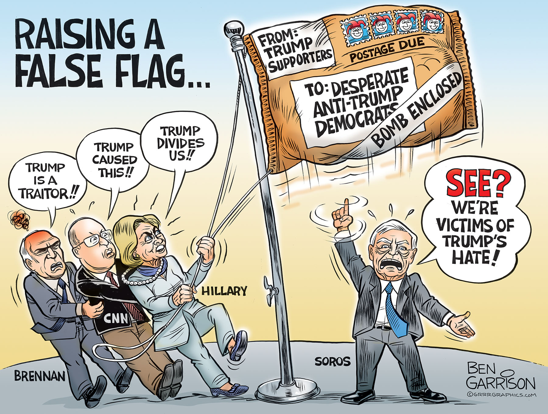 RAISING A FALSE FLAG The Burning Platform