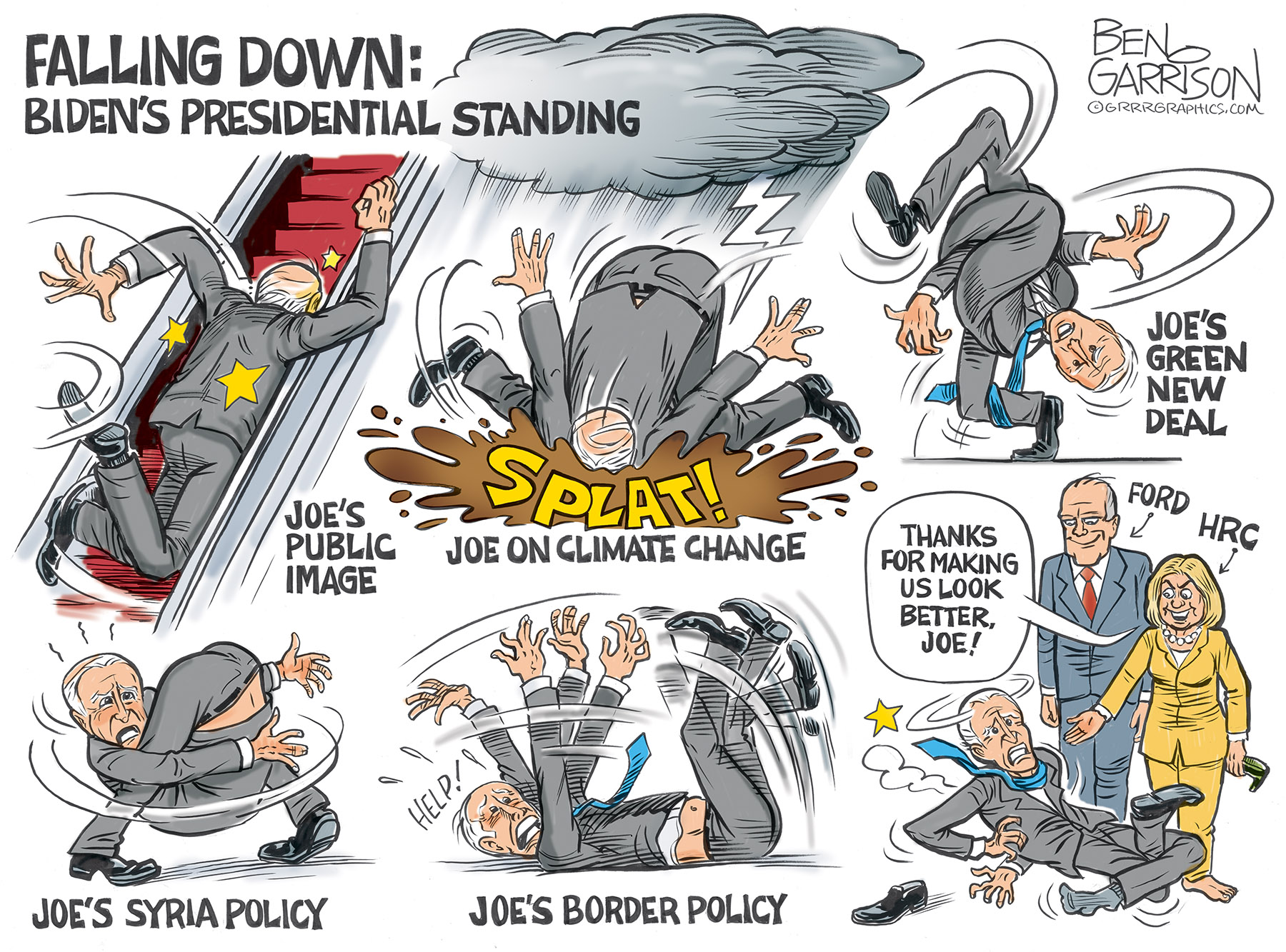 Falling Down Grrr Graphics