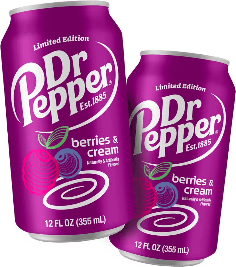 The return of Dr Pepper Berries & Cream