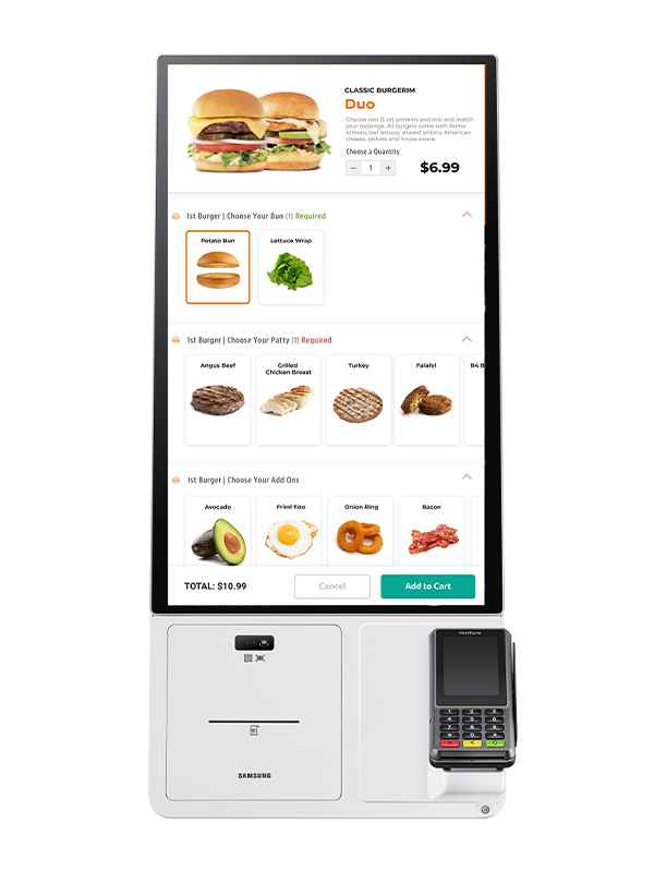 Meet the AllNew Samsung Kiosk Powered by GRUBBRR