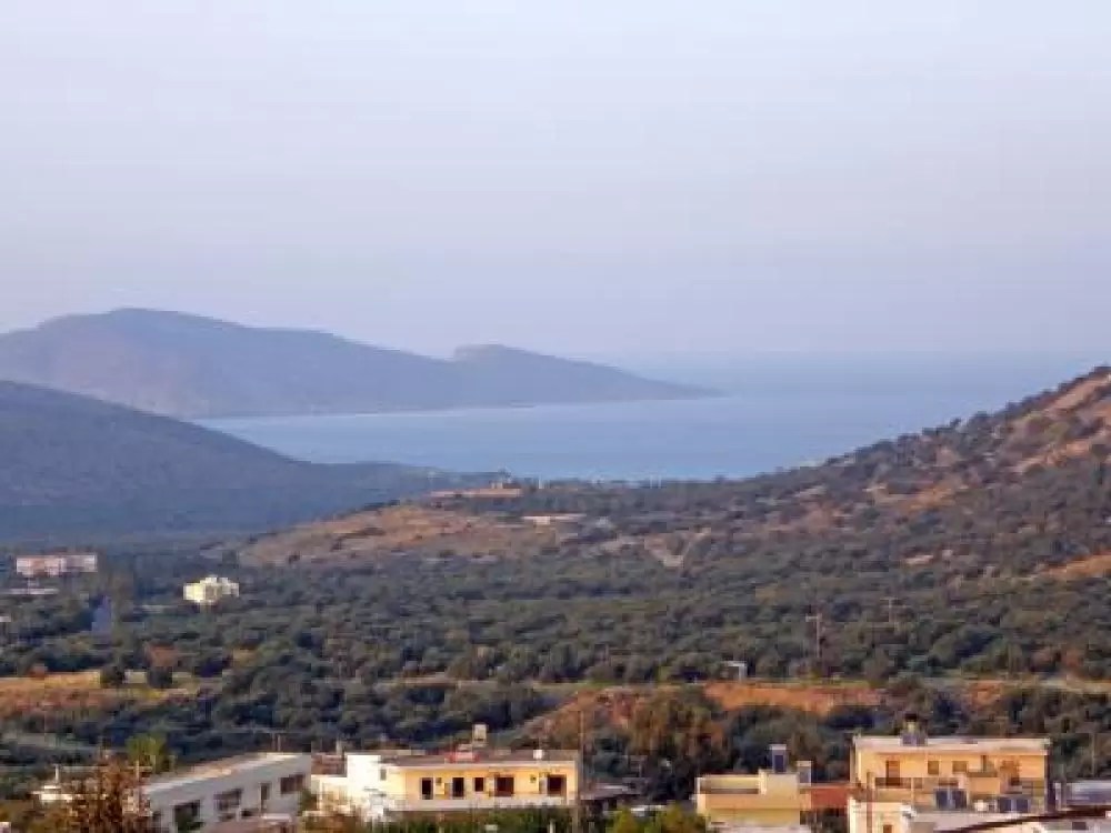 Seaview building plot, 550 m2, in Kavousi, Crete Villas And