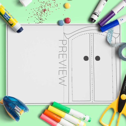 Clothes My Wardrobe Craft Activity ESL Worksheet For Kids