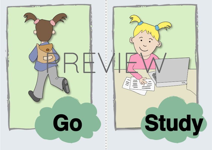 Go and Study Flashcard Gru Languages