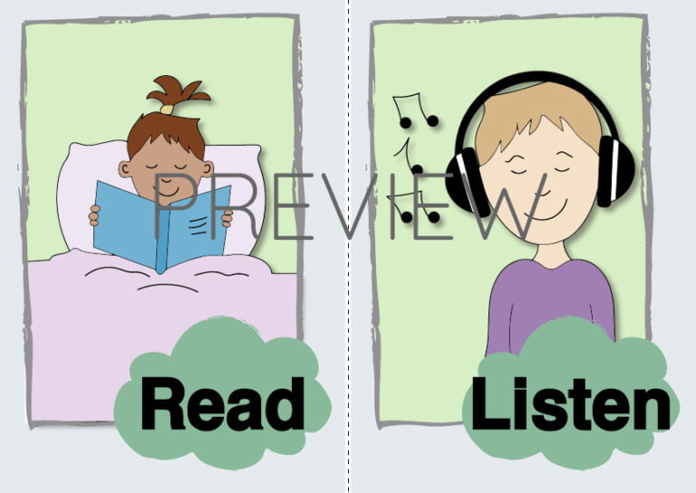 Read and Listen Flashcard Gru Languages