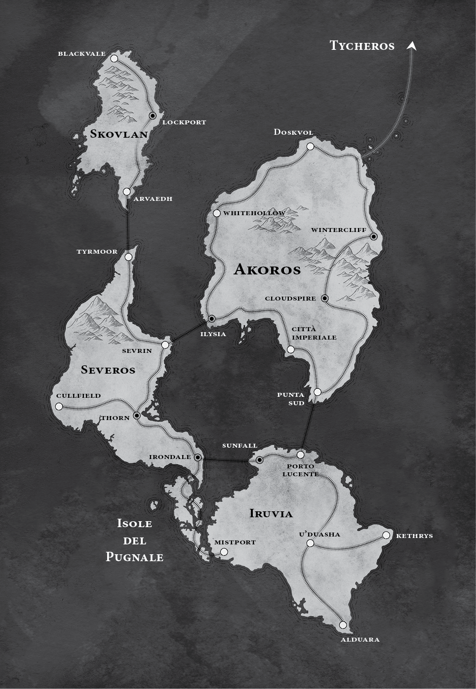 Blades In The Dark World Map Map