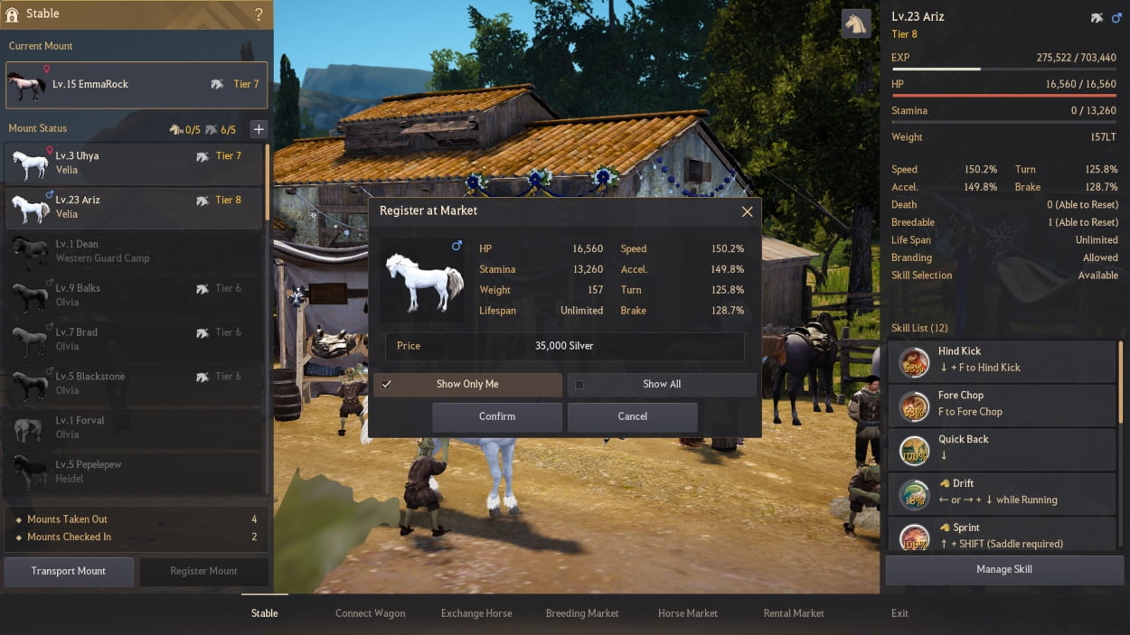 BDO Horse Breeding & Exchange How to Gain Tiers GrumpyG