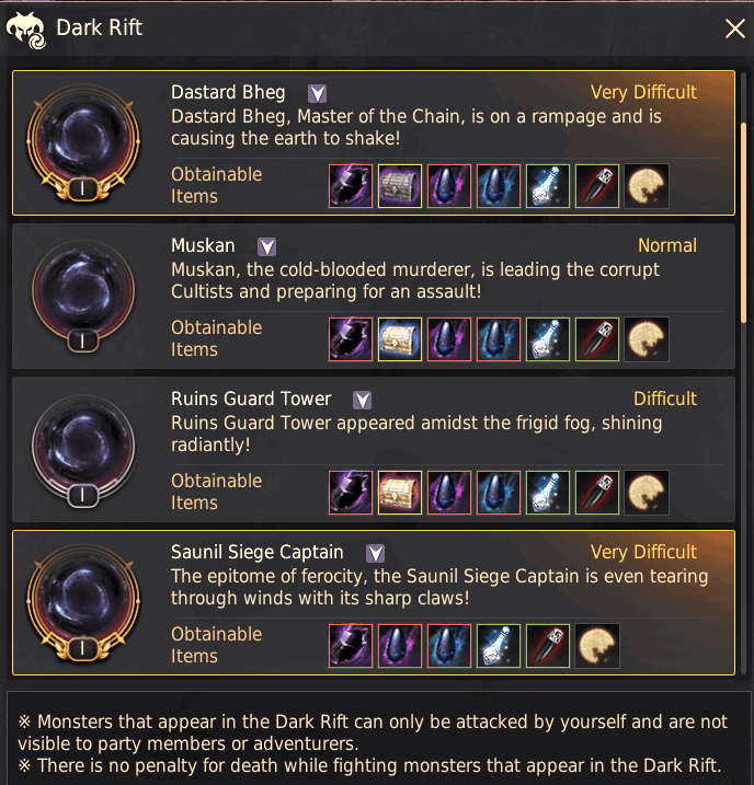 BDO Dark Rift Guide Loot Rewards, Gear, & Boss Strategy GrumpyG