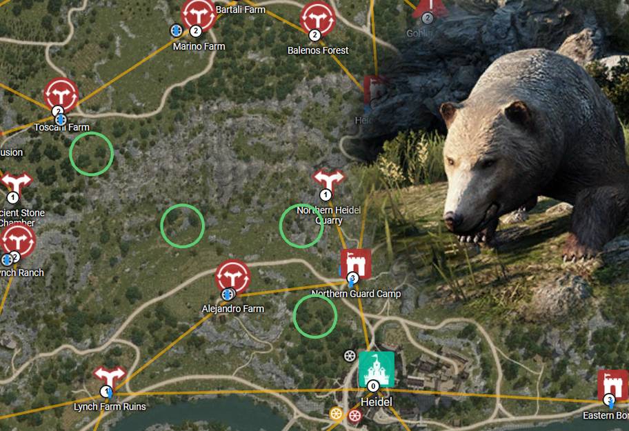 Бдо дикие лошади карта