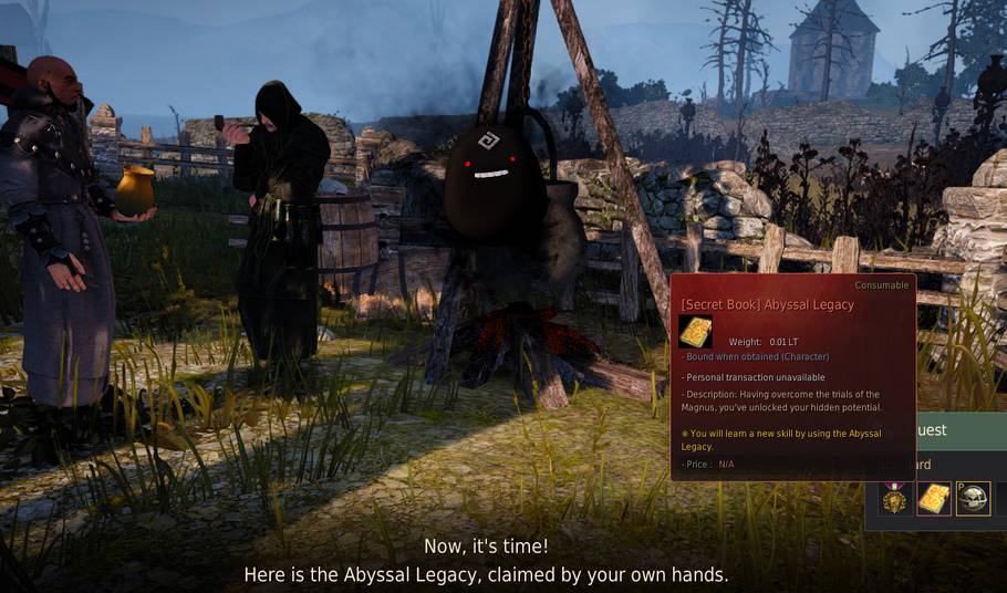 BDO Magnus Skills Abyssal Legacy GrumpyG