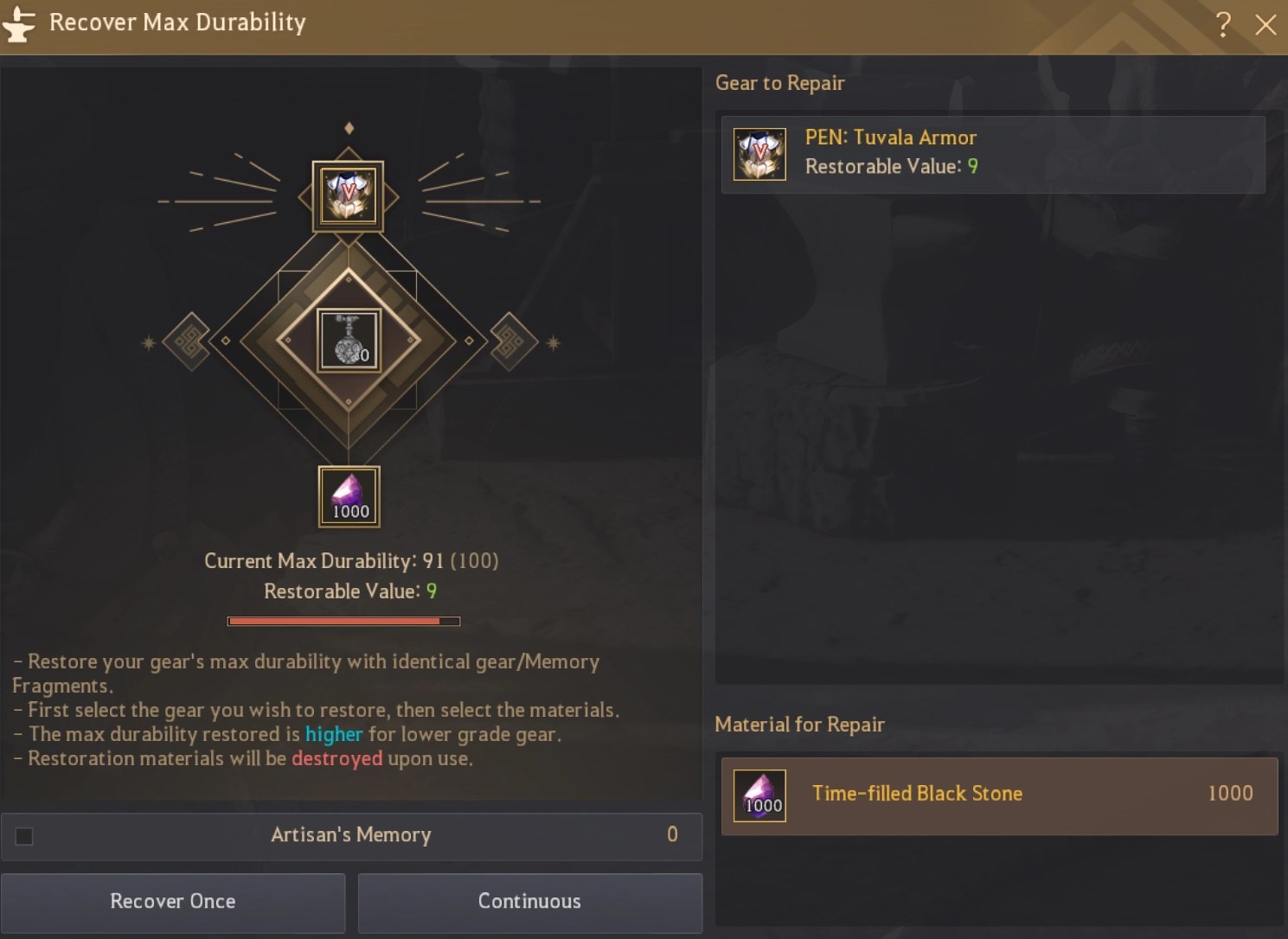 Timefilled Black Stones for Tuvala Enhancement GrumpyG