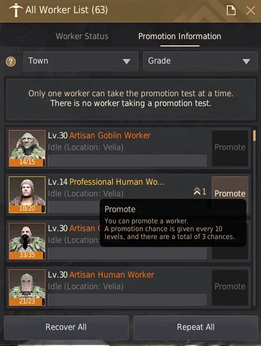 BDO Workers Building the Best Worker Empire GrumpyG