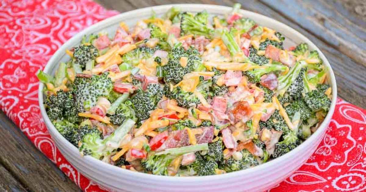 Keto Broccoli Salad with Bacon and Jalapeno Grumpy's Honeybunch
