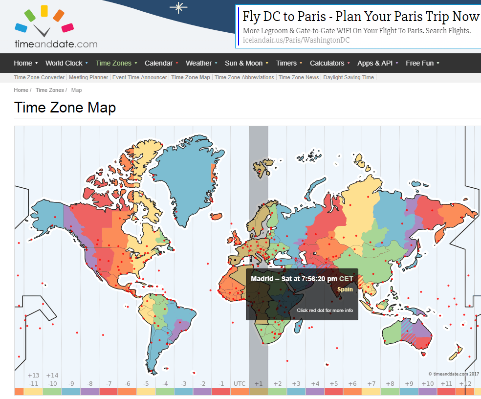 Interactive Spain map with cities- street, area and satellite map