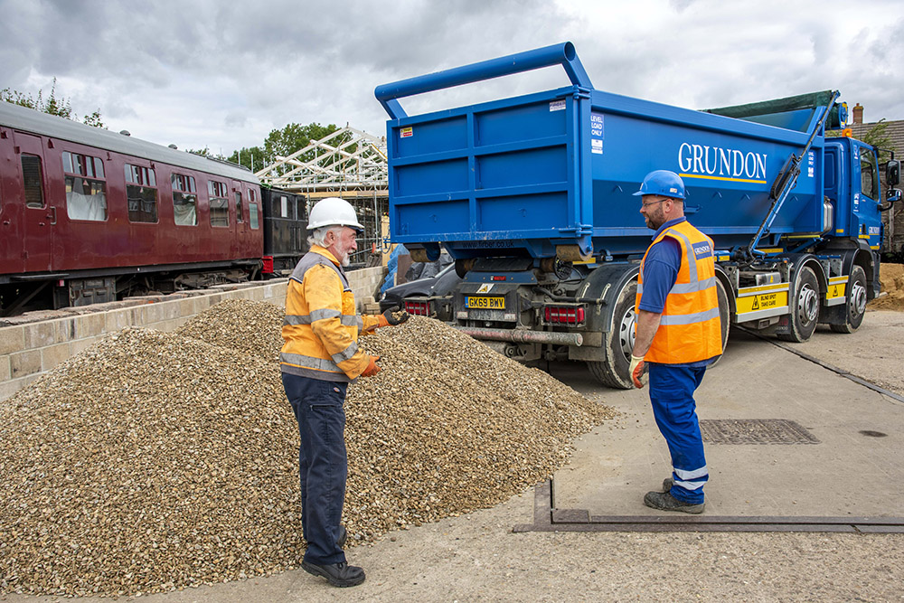 Grundon steams in to support Cholsey and Wallingford Heritage Railway