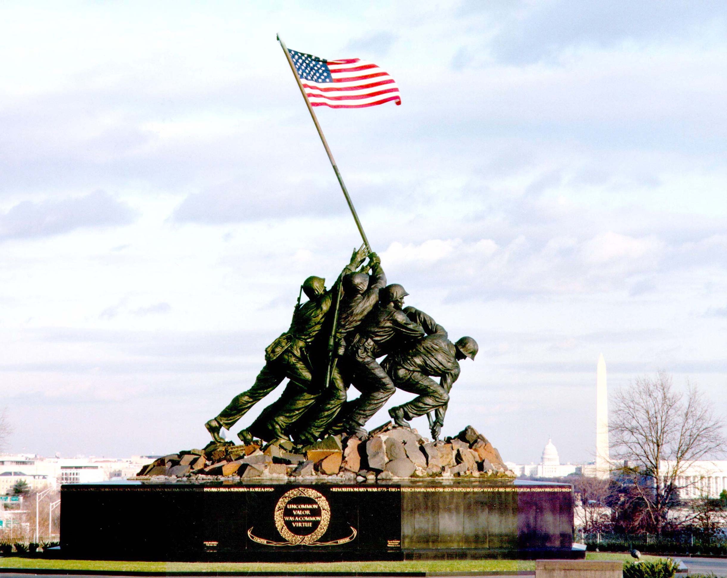 Flag Raising on Iwo Jima Wallpaper, Photography, Photo, Joe Rosenthal