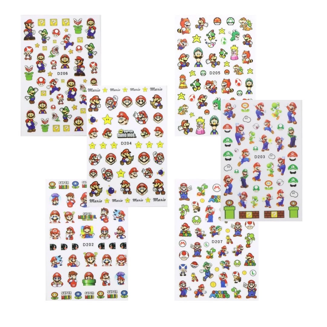 STICKER MARIO BROS Grupo Colin