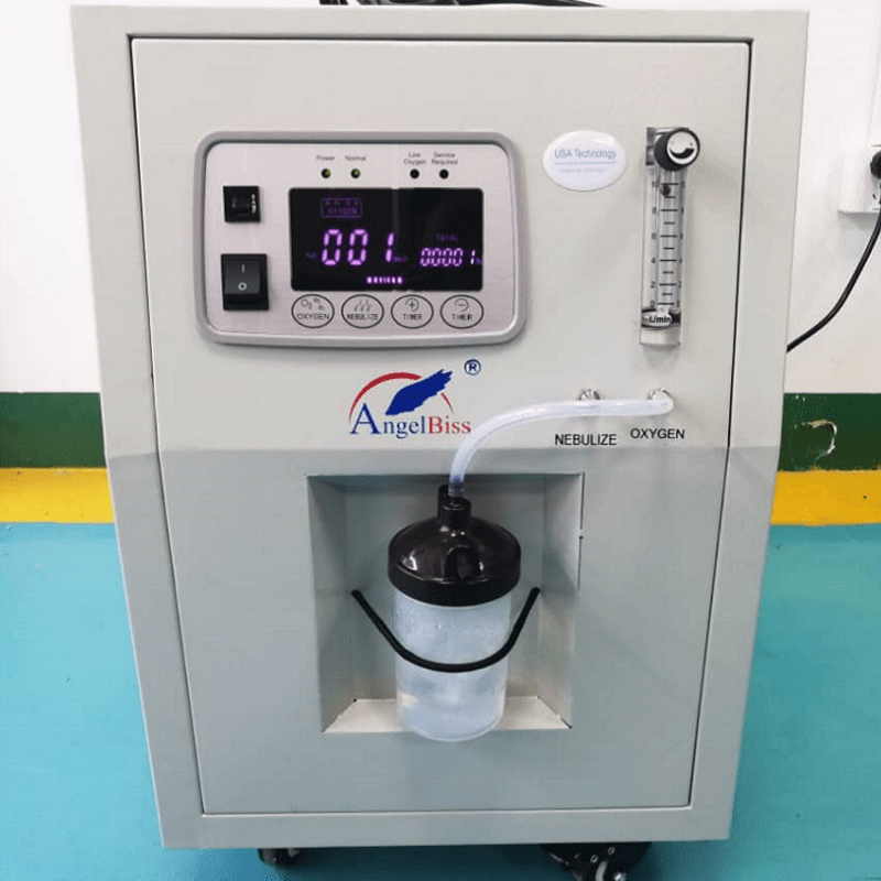 CONCENTRADOR DE OXÍGENO MÉDICO DE 10L CON NEBULIZADOR (ANGEL10S