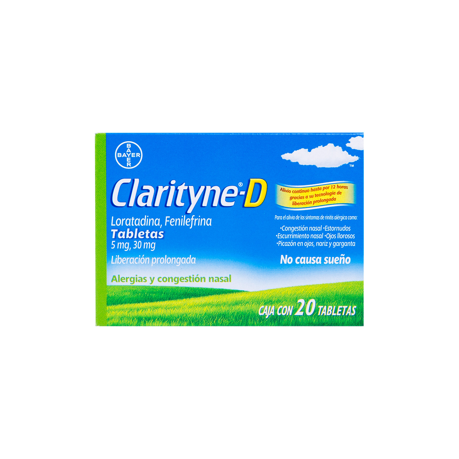 CLARITYNED 5MG/30MG TABLETAS C/20 Farmapronto