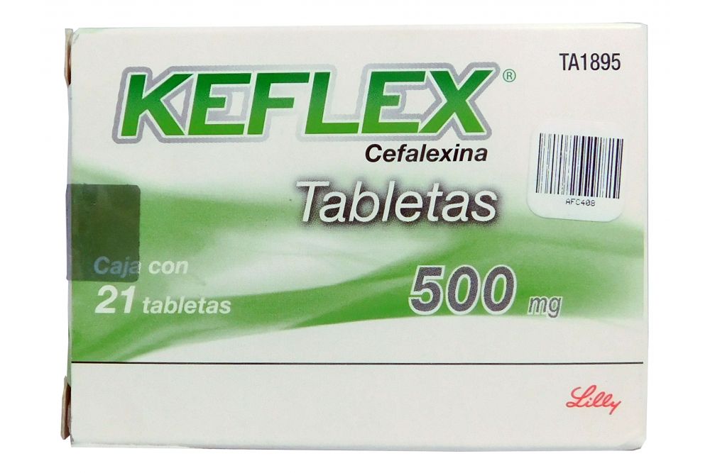 KEFLEX 500MG TABLETAS C/21 Farmapronto