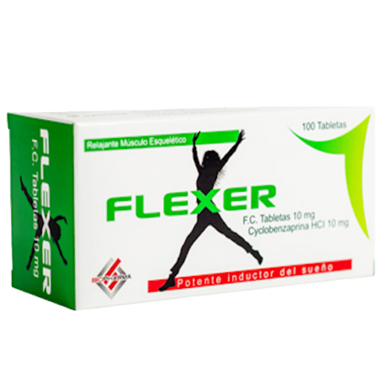 Flexer 10mg x 1 Tableta Compre en línea en su Farmacia y Libreria Leisa