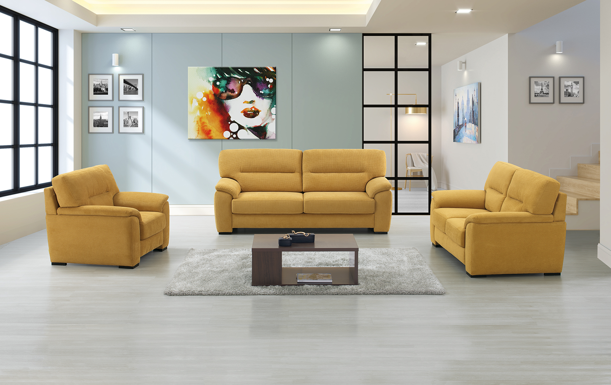 Sofá Samir 3 Lugares Grupo Mit Loja Online Móveis Sofás Quartos