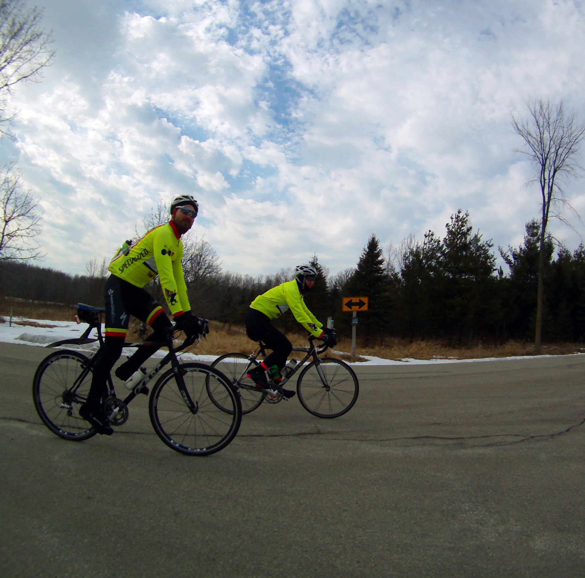 Weekend Snapshots Fat Bike Birkie; and GVR Spring Ride 2 Gryphon