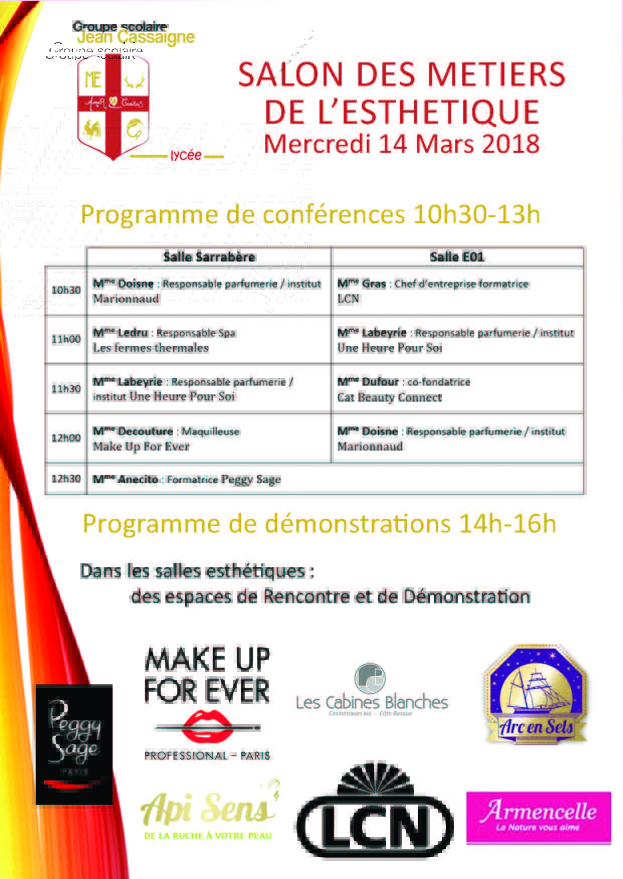 Archives des Bac Pro Esth Groupe Scolaire Jean Cassaigne