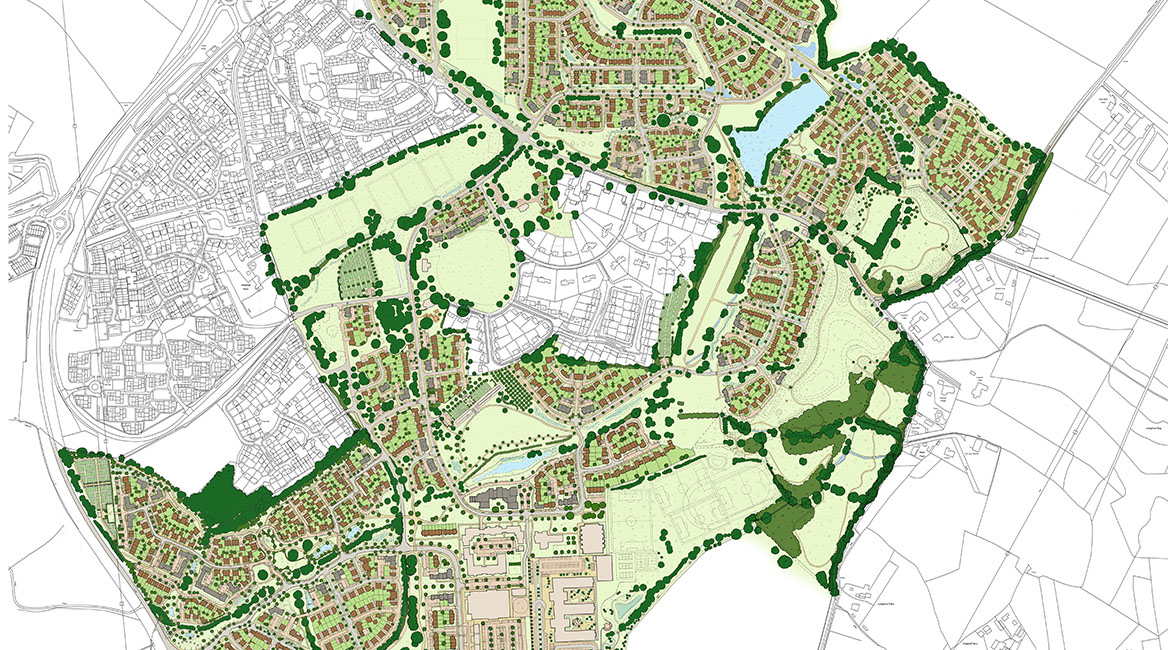Arborfield Green Masterplan Proving Gardner Stewart Architects
