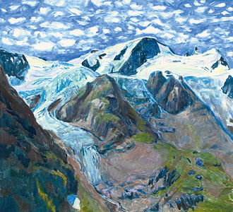 Gilde Schweizer Bergmaler Bergmalerei Und Bergwelt Die 17 Jahresausstellung Gletscherwelten In Den Reppisch Hallen Dietikon 2011