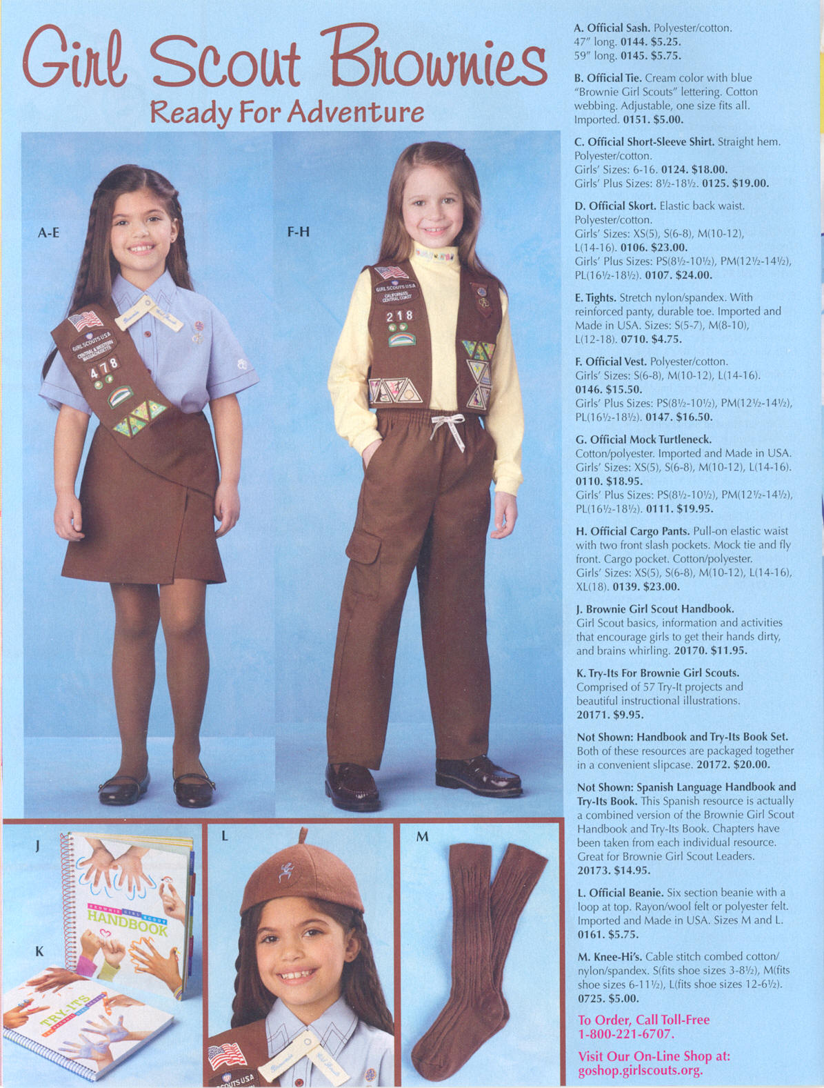 Girl Scout Catalogs