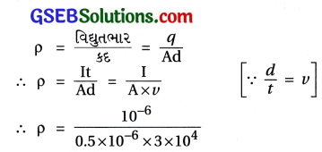 GSEB Std 12 Physics MCQ Chapter 3 પ્રવાહ વિદ્યુત in Gujarati 1