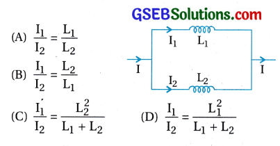 GSEB Std 12 Physics MCQ Chapter 6 વિદ્યુતચુંબકીય પ્રેરણ in Gujarati 29