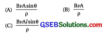 GSEB Std 12 Physics MCQ Chapter 6 વિદ્યુતચુંબકીય પ્રેરણ in Gujarati 3