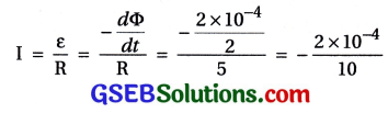 GSEB Std 12 Physics MCQ Chapter 6 વિદ્યુતચુંબકીય પ્રેરણ in Gujarati 7