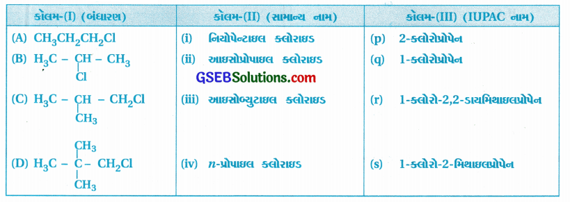 GSEB Std 12 Chemistry MCQ Chapter 10 હેલોઆલ્કેન અને હેલોએરિન સંયોજનો in Gujarati 55