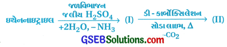 GSEB Std 12 Chemistry MCQ Chapter 12 આલ્ડિહાઇડ, કિટોન અને કાર્બોક્સિલિક ઍસિડ સંયોજનો in Gujarati 163