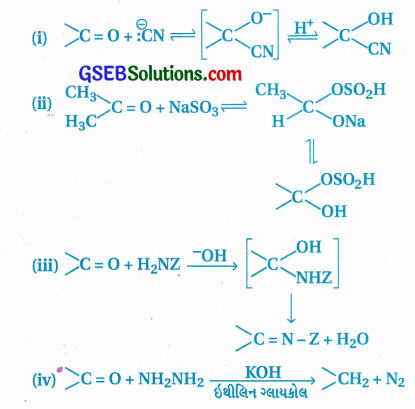 GSEB Std 12 Chemistry MCQ Chapter 12 આલ્ડિહાઇડ, કિટોન અને કાર્બોક્સિલિક ઍસિડ સંયોજનો in Gujarati 28