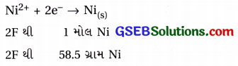 GSEB Std 12 Chemistry MCQ Chapter 3 વિદ્યુત-રસાયણવિજ્ઞાન in Gujarati 53