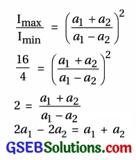 GSEB Std 12 Physics MCQ Chapter 10 તરંગ પ્રકાશશાસ્ત્ર in Gujarati 67