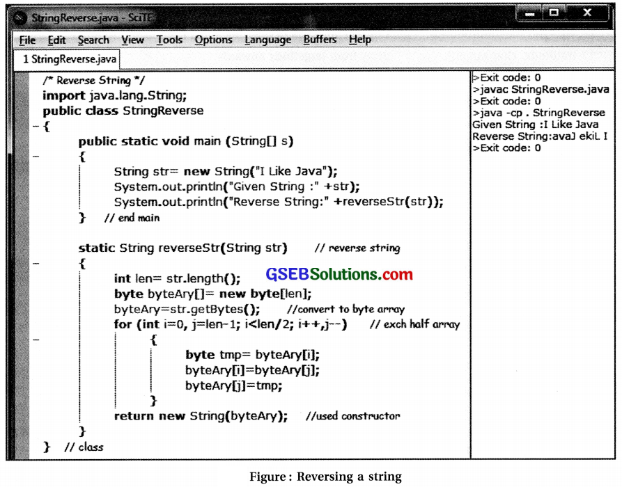 Computer Class 12 GSEB Solutions Chapter 9 Working with Array and String 15