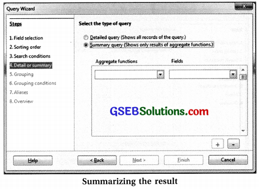 Computer Class 11 GSEB Solutions Chapter 11 Retrieving Data Using Queries 13