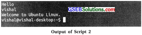 Computer Class 11 GSEB Solutions Chapter 7 Vim Editor and Basic Scripting 4