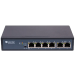 BDCOM S1006-4P-65 4ch PoE Switch CCTV Mode Switch 10/100Mbps 65w Total Power Output Extended Range Front
