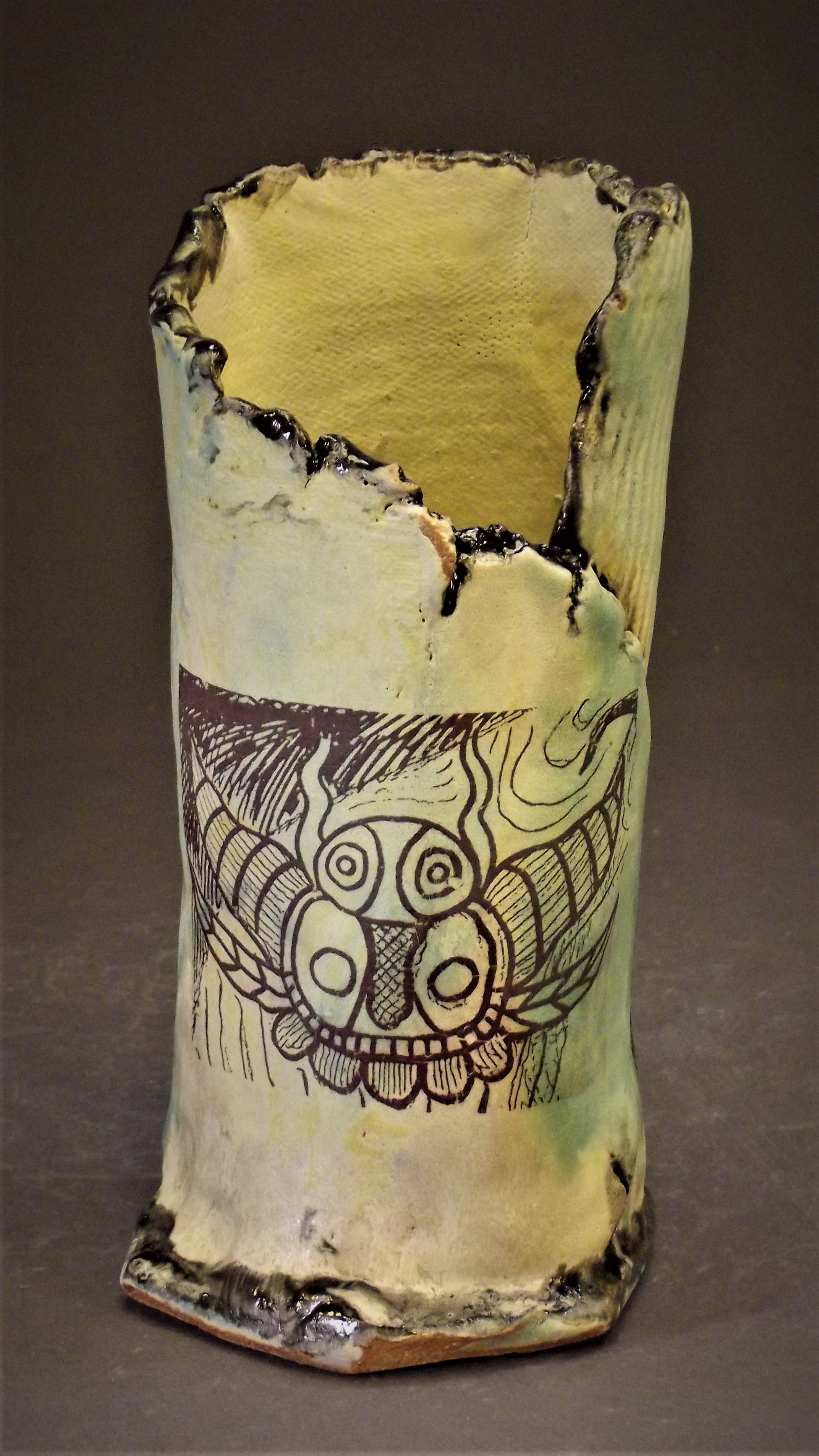 Ceramic Works with Decals Stephen Hawks Artist