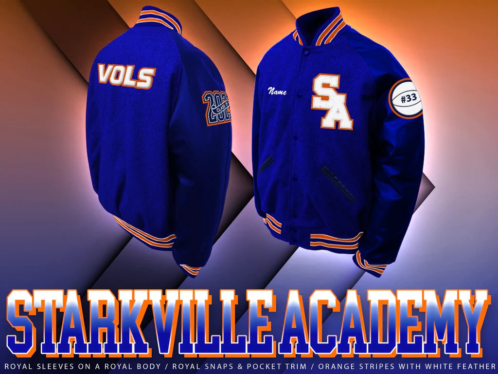 Starkville Academy Graduate Services MSTN Letter Jackets