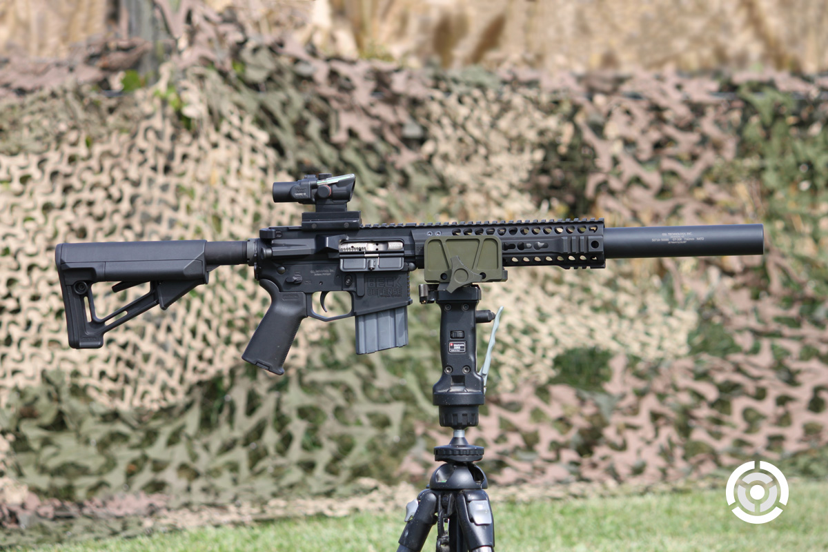 GT308 Gun Suppressor for 7.62mm NATO and .308 Win Firearms