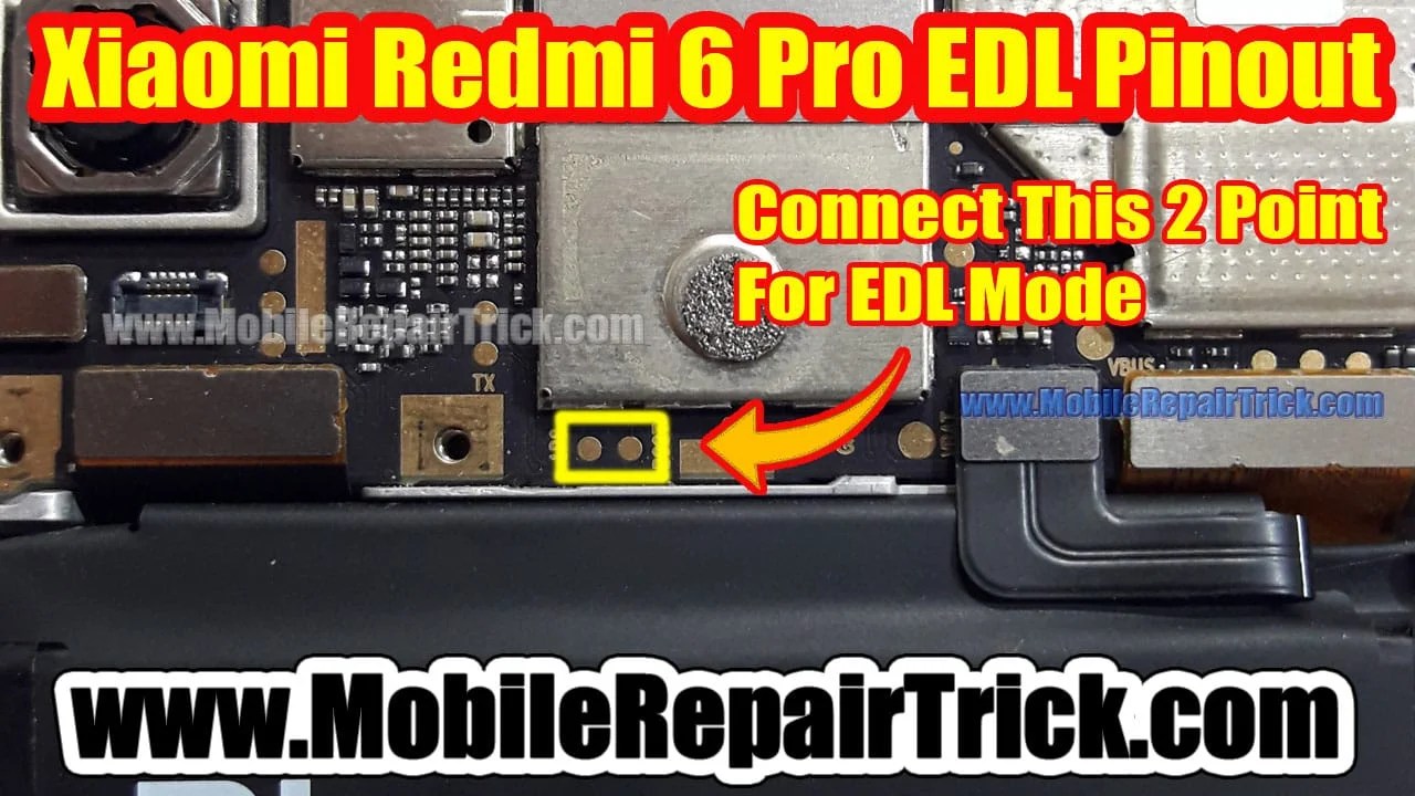 Xiaomi Redmi 6 Pro Edl Pinout Xiaomi Redmi 6 Pro Edl Test Point