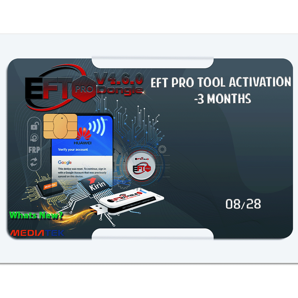 EFT pro tool activation 3 Months Gsm Tech