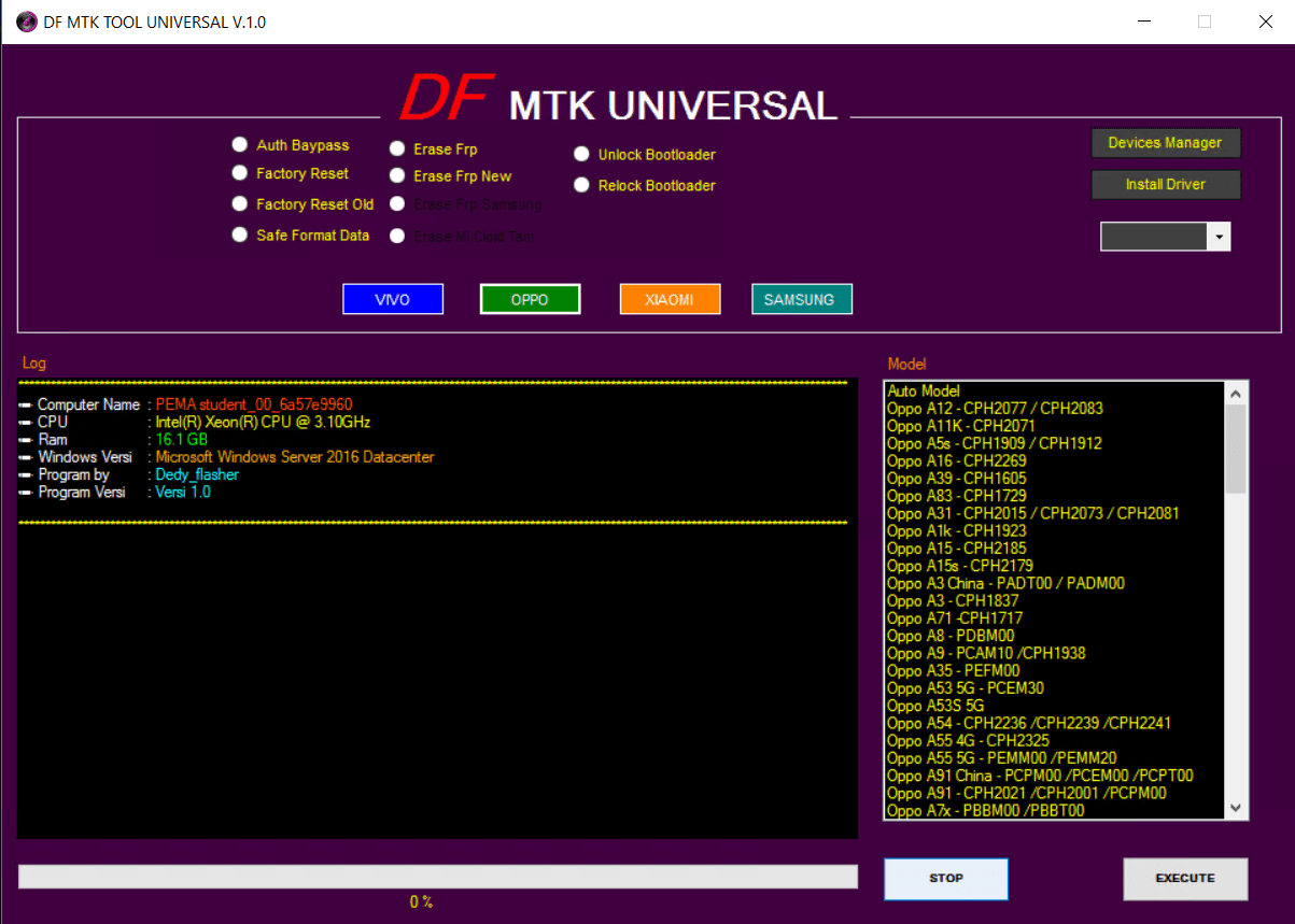 DF MTK Universal Tool V1.0 Free Download GsmToolPack