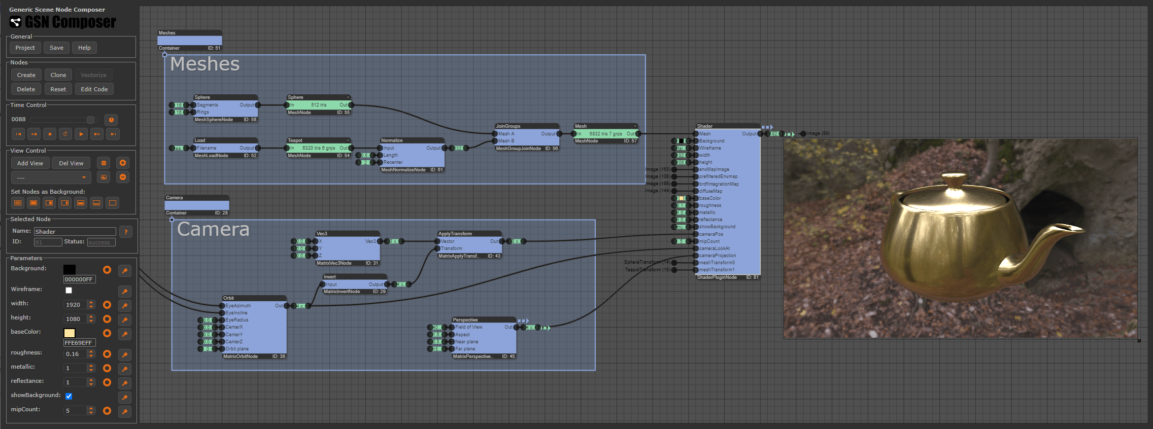 GSN Composer An interactive editor for webbased visual programming